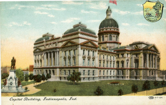 Capitol Building, Indianapolis, IN [Postcard]