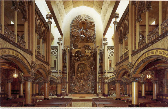 Sacred Heart Chapel, Notre Dame Basilica, Montreal, Quebec, Canada [Postcard]