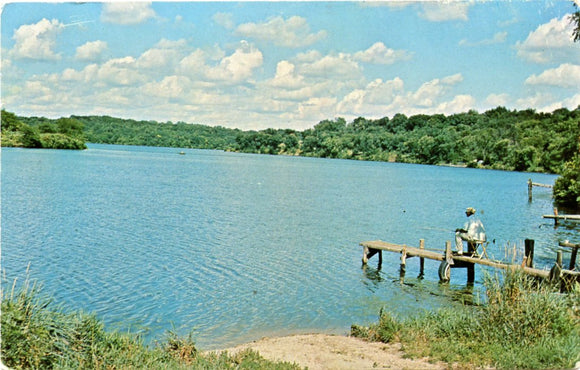 Cedar Lake, Winterset, IA [Postcard]
