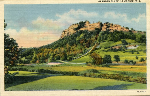 Grandad Bluff, La Crosse, WI [Postcard]