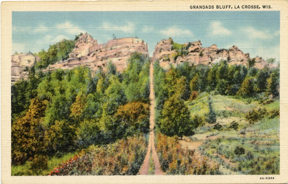 Grandad Bluff, La Crosse, WI [Postcard]