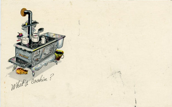 What's Cookin ? [Postcard]