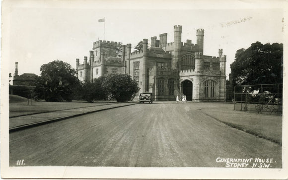 Government House, Stoney, N. S. W. [Postcard]