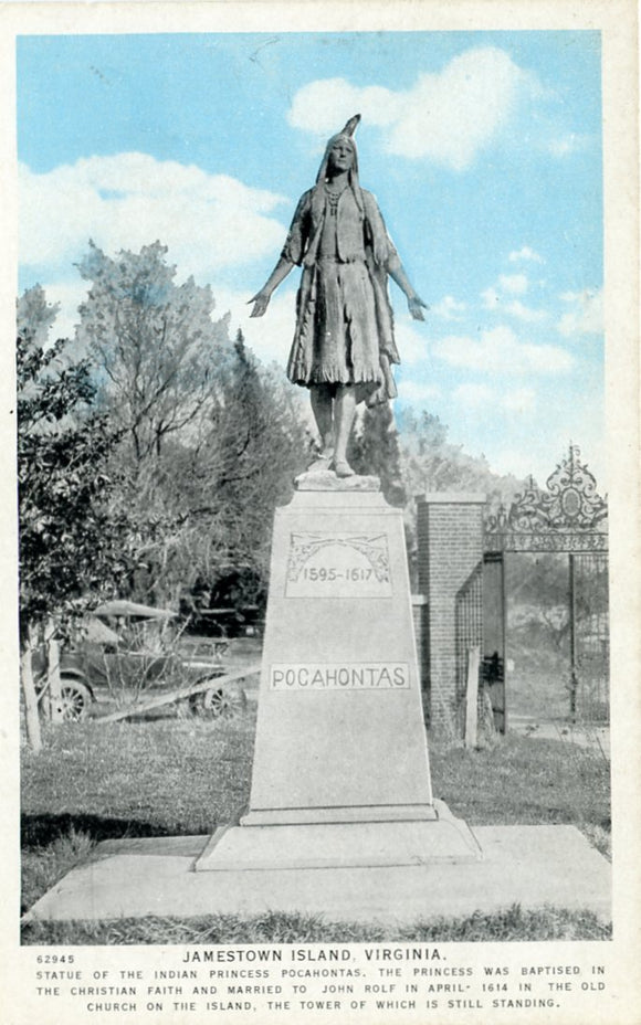 Jamestown Island, VA [Postcard]