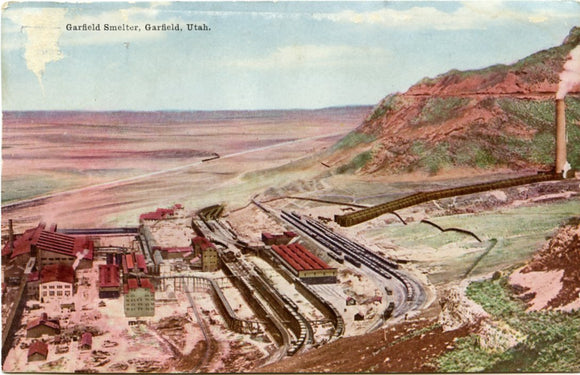 Garfield Smelter, Garfield, UT [Postcard]