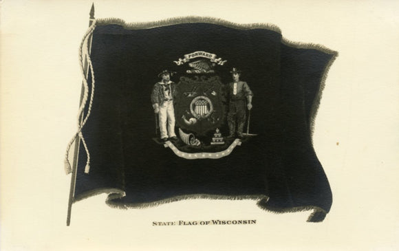 State Flag of Wisconsin [Postcard]
