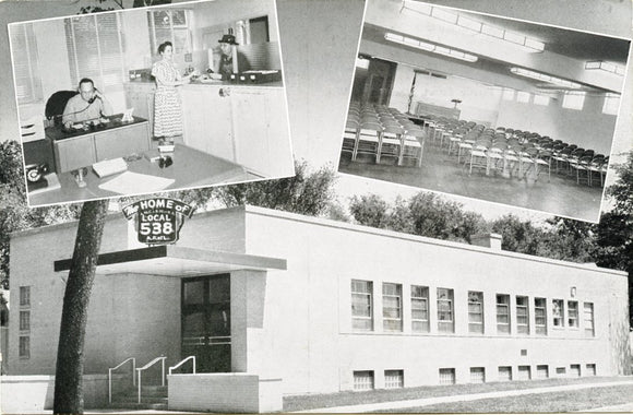 Local 538, Amalgamated Meat Cutters & Butcher Workmen of North America, Madison, WI [Postcard]