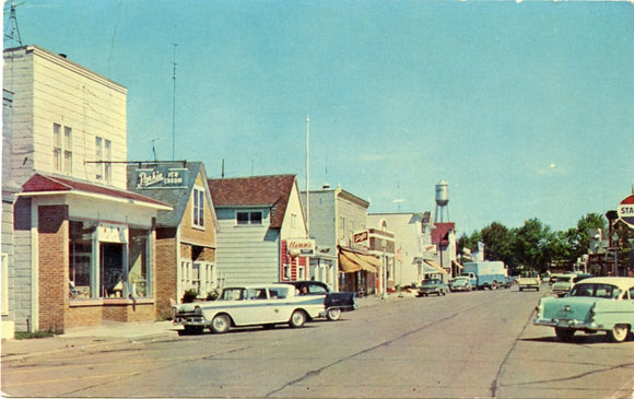 Main Street, Rib Lake, WI [Postcard]