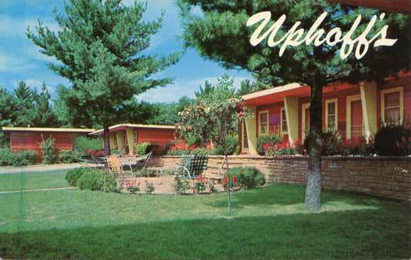Uphoff's Rotunda Restaurant and Motel, Wisconsin Dells, WI [Postcard]