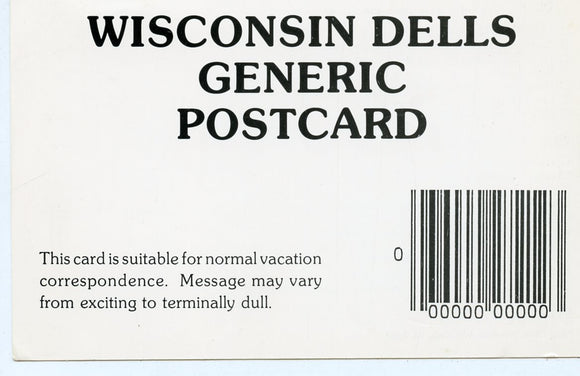 Wisconsin Dells Generic Postcard, Wisconsin Dells, WI [Postcard]
