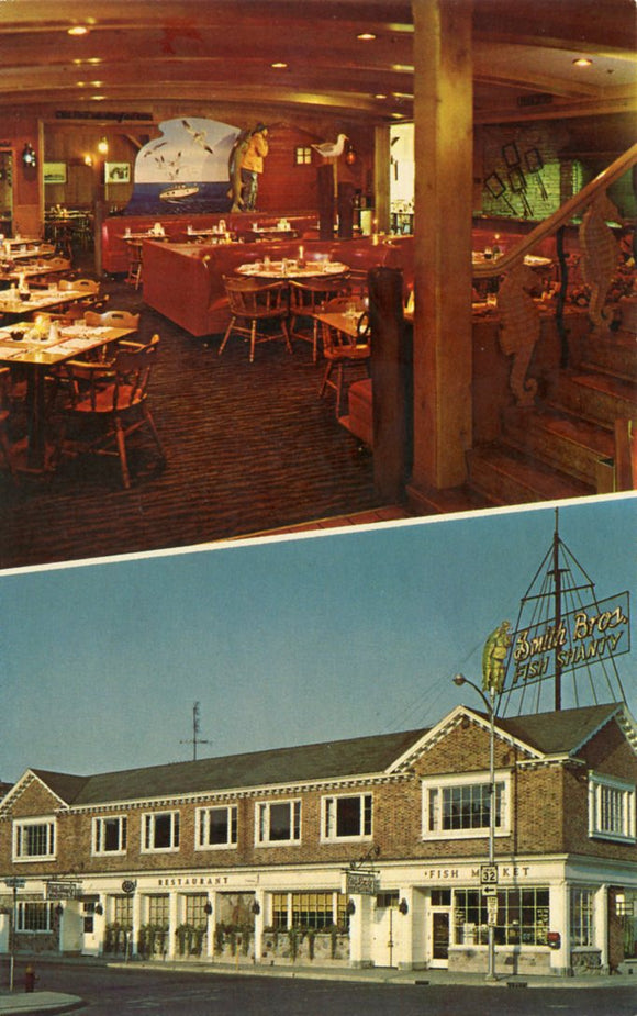 Smith Bros. Fish Shanty Restaurant, Port Washington, WI [Postcard]