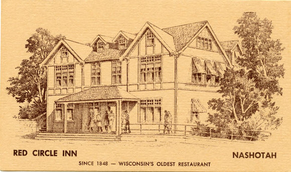 Red Circle Inn, Nashotah, WI [Postcard]
