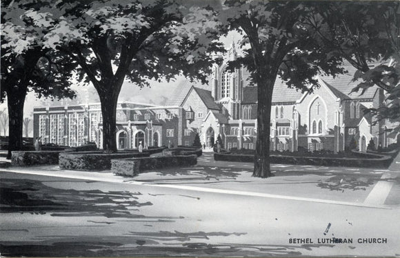Bethel Lutheran Church, 312 Wisconsin Avenue, Madison, WI [Postcard]
