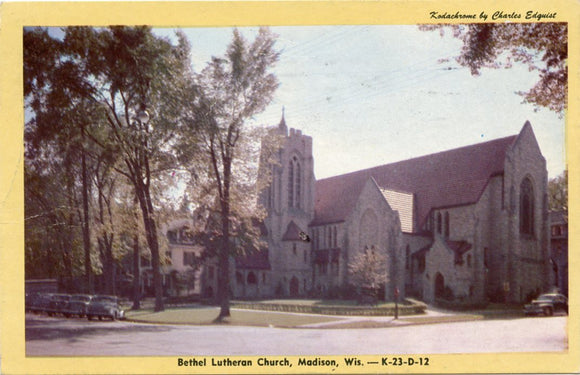 Bethel Lutheran Church, Madison, WI [Postcard]