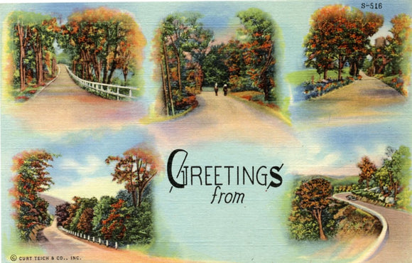 Greetings from __________ [Postcard]