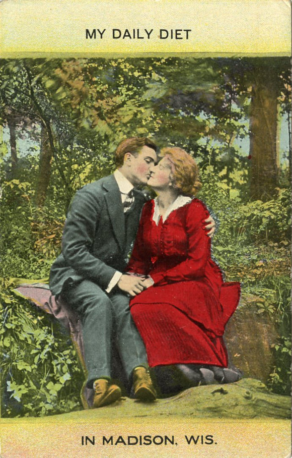 My Daily Diet, Madison, WI [Postcard]