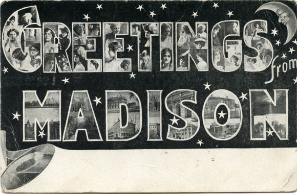 Greetings from Madison, WI [Postcard]