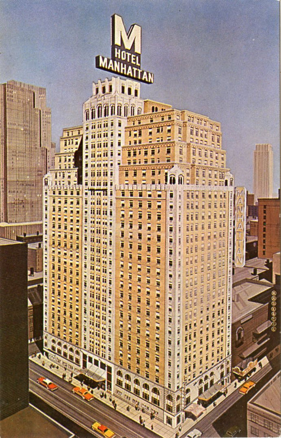 Hotel Manhattan, New York City, NY [Postcard]