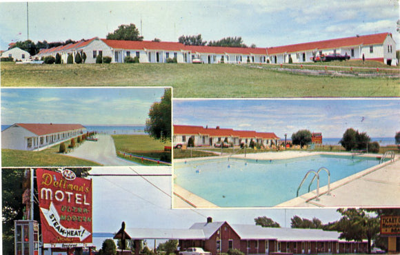 Dettman's Motel, St. Ignace, MI [Postcard]