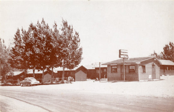 Covered Wagon Motel, West Cody, WY [Postcard]