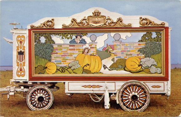 Hagenbeck-Wallace Circus Tableau Wagon, Circus World Museum, Baraboo, WI [Postcard]