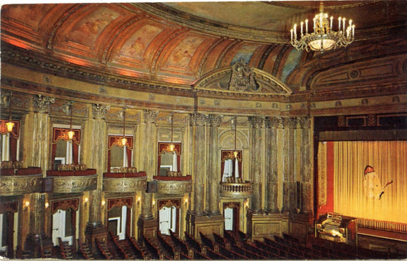 At Ringling Theater, Baraboo, WI [Postcard]
