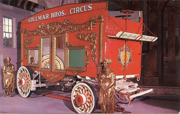 Mirror Band Wagon, Circus World Museum, Baraboo, WI [Postcard]