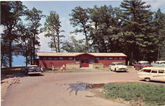 North Shore Bath House, Baraboo, WI [Postcard]