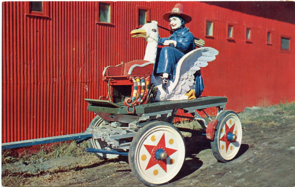 Mother Goose Fairy Tale Float, Circus World Museum, Baraboo, WI [Postcard]