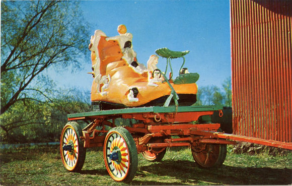 The Old Woman Who Lived in a Shoe Fairy Tale Float, Circus World Museum, Baraboo, WI [Postcard]
