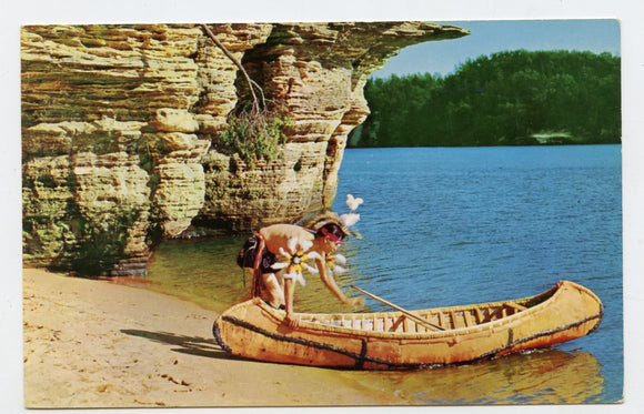 At the Swallows' Nest, Wisconsin Dells, WI [Postcard]