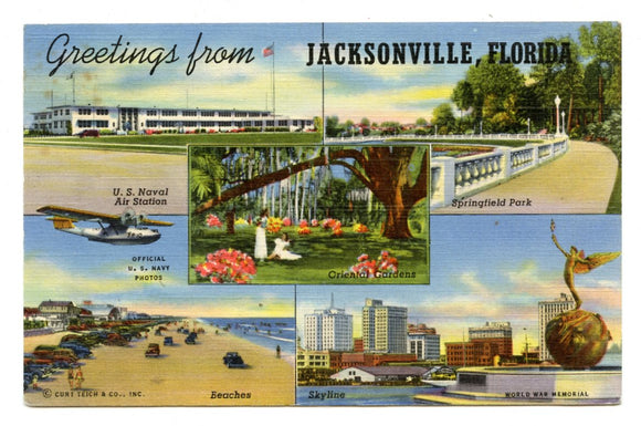 Greetings from Jacksonville, FL