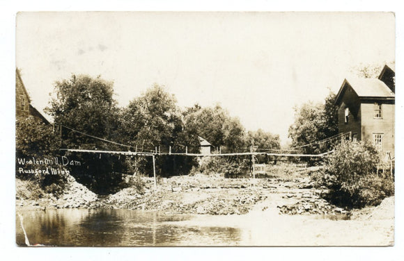 Woolen Mill Dam, Rushford, MN [Postcard]