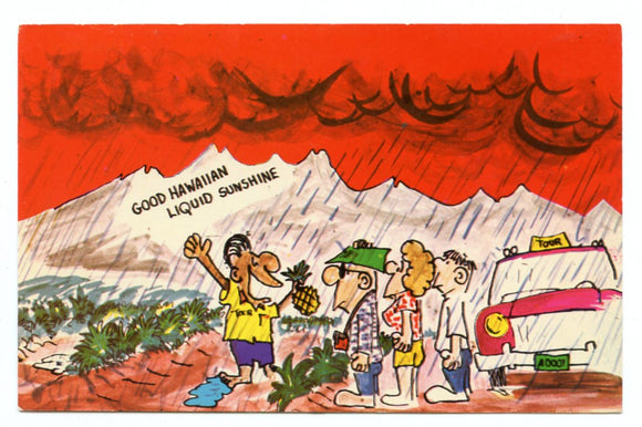 Good Hawaiian Liquid Sunshine [Postcard]