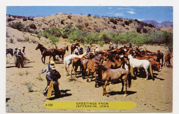 Greetings from Jefferson, IA [Postcard]