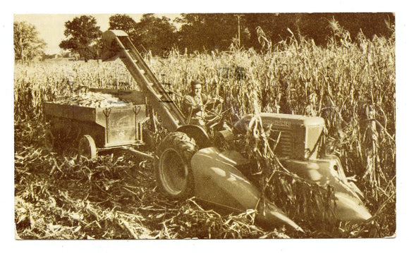 Allis-Chalmers Corn Harvester [Postcard]