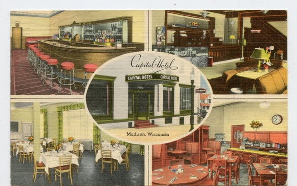 Capital Hotel, Madison, WI [Postcard]