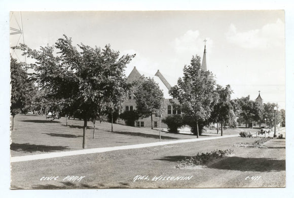 Civic Park, Kiel, WI [Postcard]