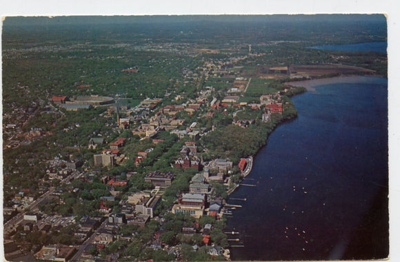 Air View of The University of Wisconsin, Madison, WI [Postcard]