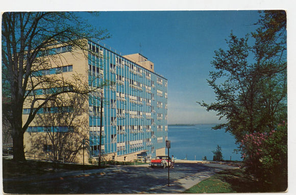 Carroll Hall, On Lake Mendota, Madison, WI [Postcard]