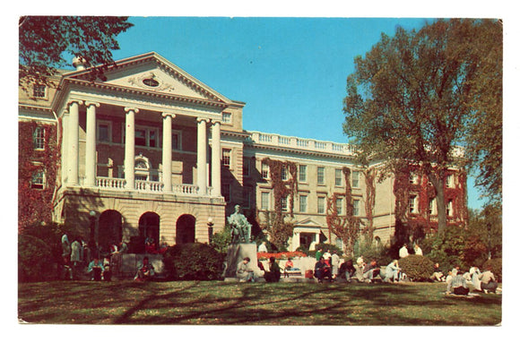Bascom Hall, The University of Wisconsin, Madison, WI [Postcard]