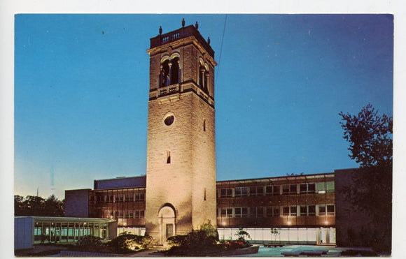 Carillon Tower, Social Science Building, University of Wisconsin, Madison, WI [Postcard]
