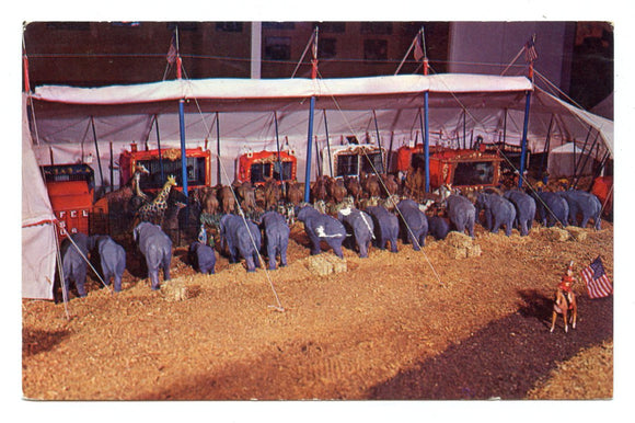 John Zweifel's Miniature Menagerie Tent, Baraboo, WI [Postcard]