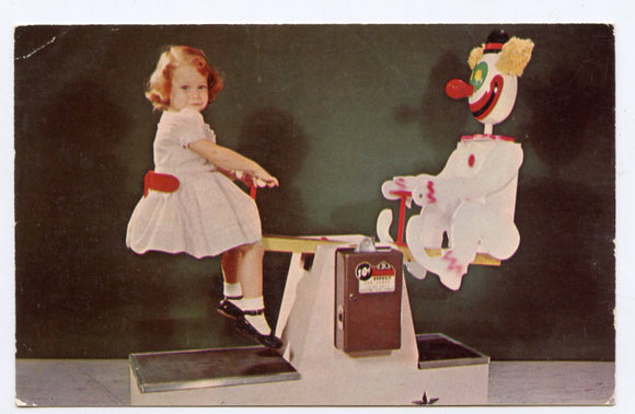 America's Newest Kiddie Ride, Alan Hawes Mfg. and Display Co., Atlanta, GA [Postcard]