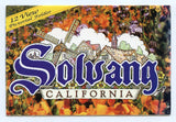 Pictorial Folder, Solvang, CA...NOT A POSTCARD