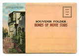 Homes of Movie Stars, Los Angeles, CA, Souvenir Postcard Folder [Postcard]