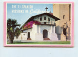The 21 Spanish Missions of California, Souvenir Postcard Folder [Postcard]