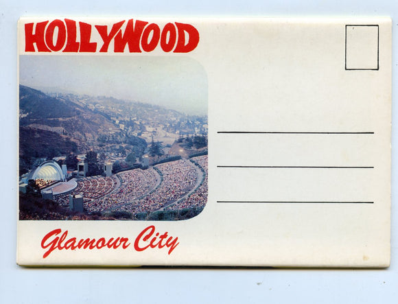 Hollywood, Glamour City, CA, Souvenir Postcard Folder [Postcard]