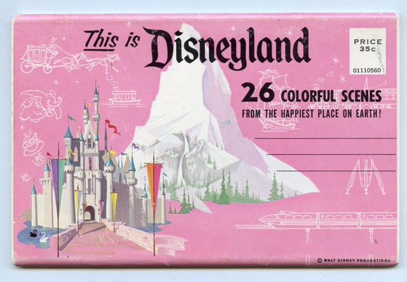 This is Disneyland, Souvenir Postcard Folder [Postcard]