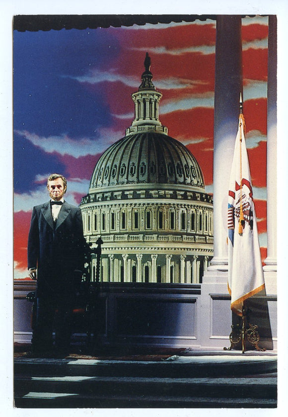 Great Moments with Mr. Lincoln, Disneyland, CA [Postcard]
